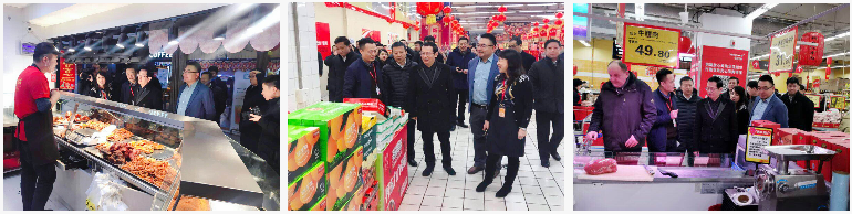 辽宁省副省长陈绿平一行视察华润万家辽宁公司沈阳皇姑店